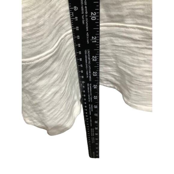 Habitat White Sleeveless Cowl Neck Tunic L - Minimalist, Casual, Relaxed Chic - Picture 7 of 7